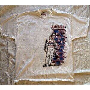 Vintage Dale Earnhardt Intimidator Rides On NASCAR T-Shirt Mens Medium USA
